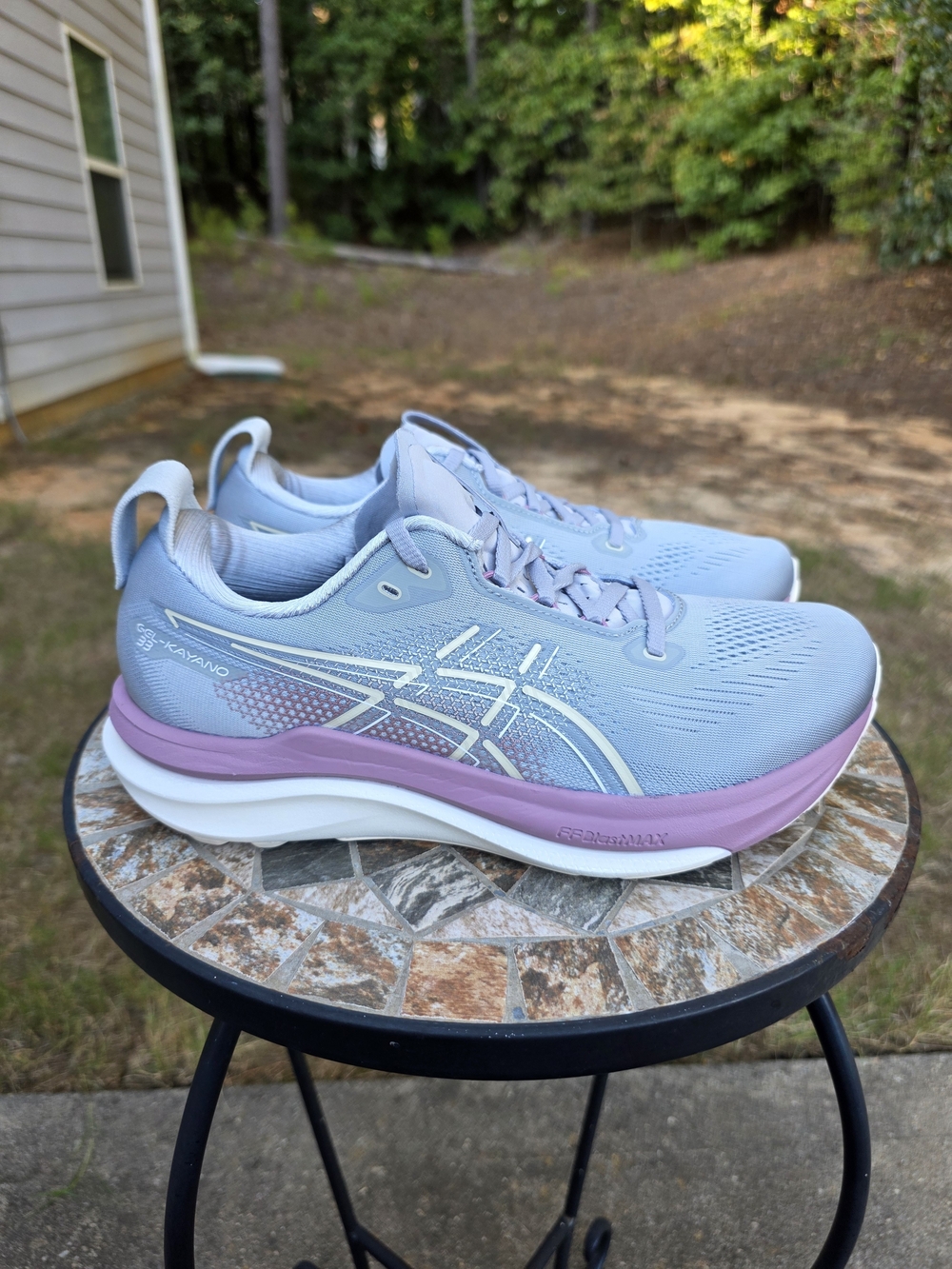 Asics Gel-Kayano 33 1012B939 Running Shoes Piedmont Grey Women's Size 9 Worn 2x